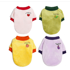 Elegant Fruit-Inspired Dog Attire