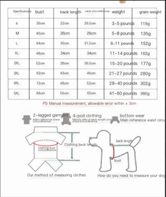 Padded Ski Vest For Pets