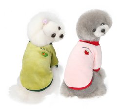 Elegant Fruit-Inspired Dog Attire