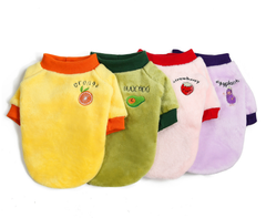 Elegant Fruit-Inspired Dog Attire