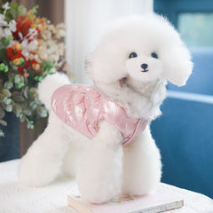 Dual-Leg Hooded Cotton Pet Attire